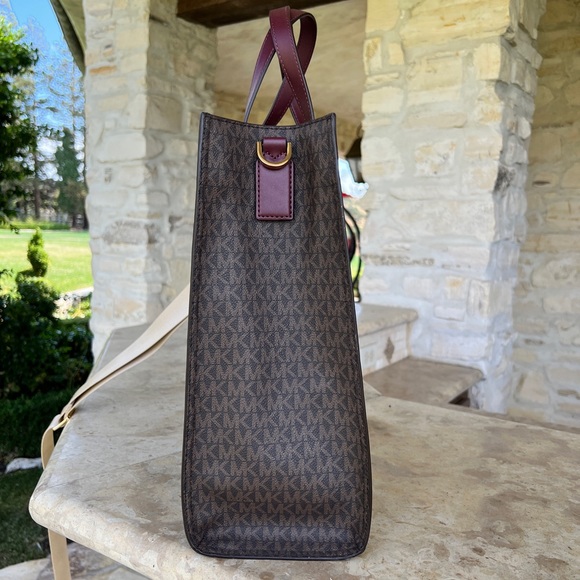 Michael Kors large Kenly tote signature handbag&wallet set NWT - Picture 3 of 16